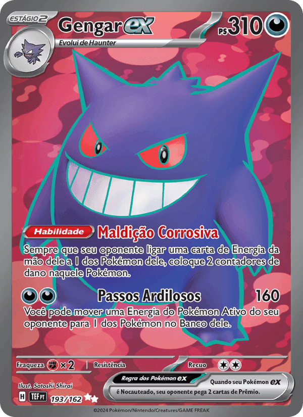 Gengar ex 193/162 - Forças Temporais