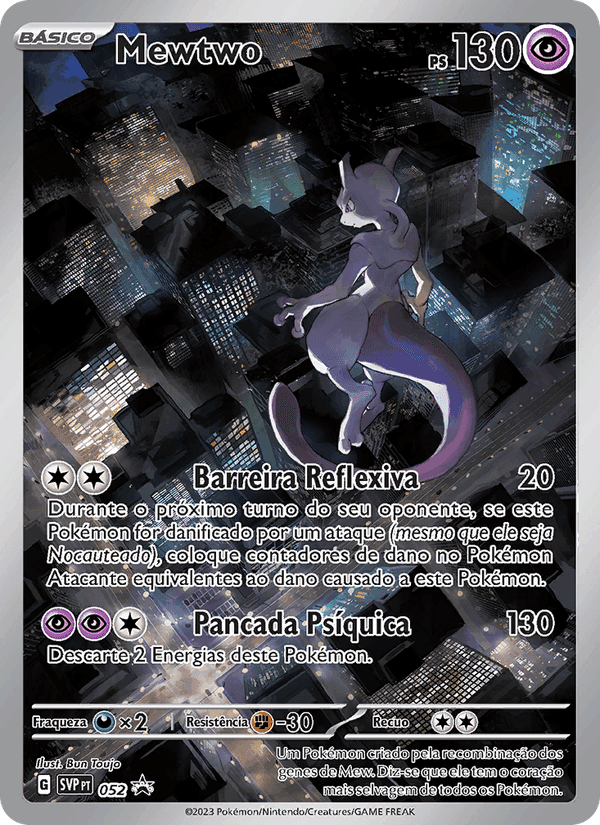 Mewtwo SVP 052 - Promo Escarlate e Violeta