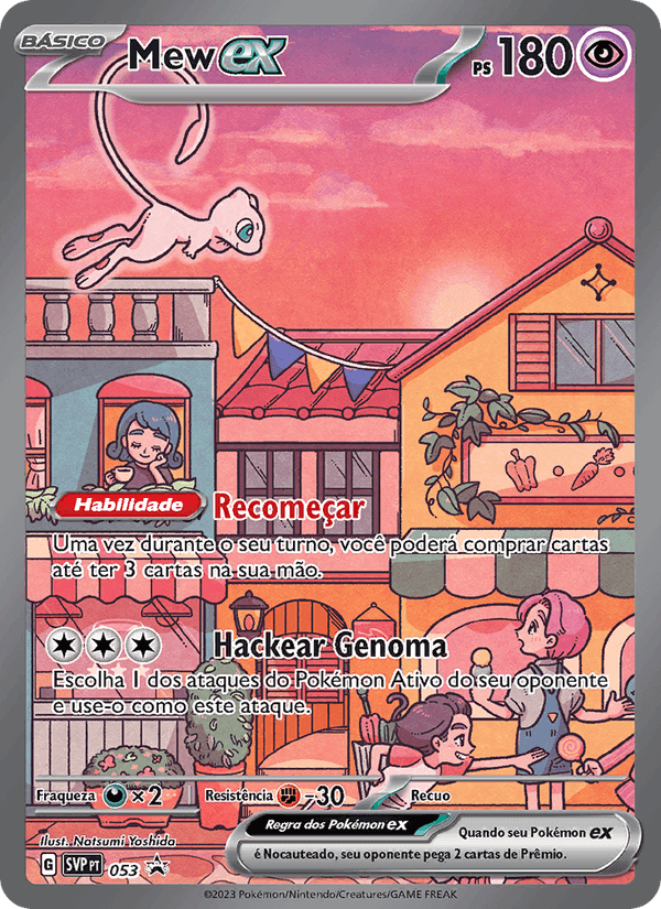 Mew ex SVP 053 - Promo Escarlate e Violeta