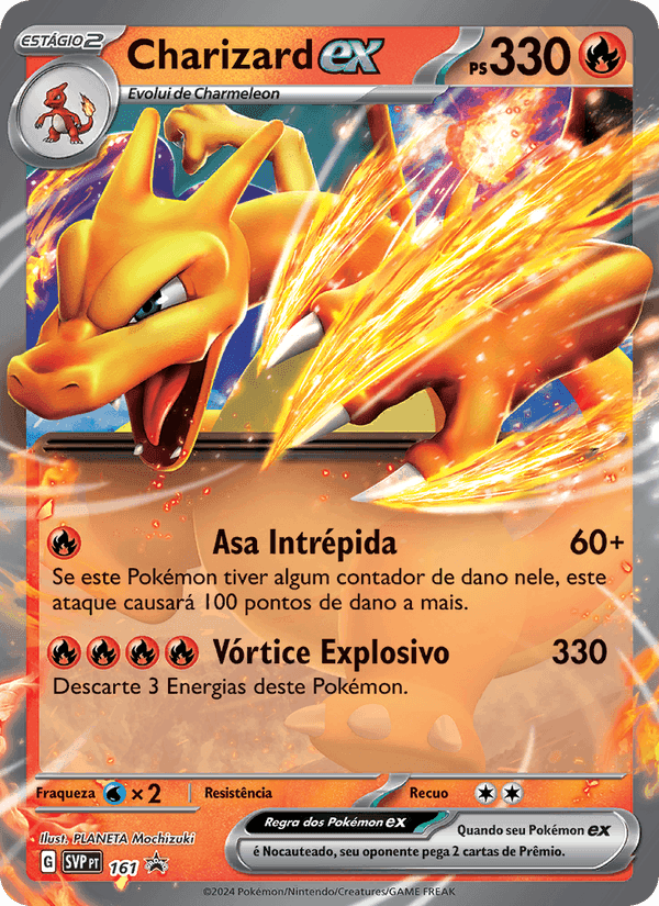 Charizard ex SVP 161 - Promo Escarlate e Violeta