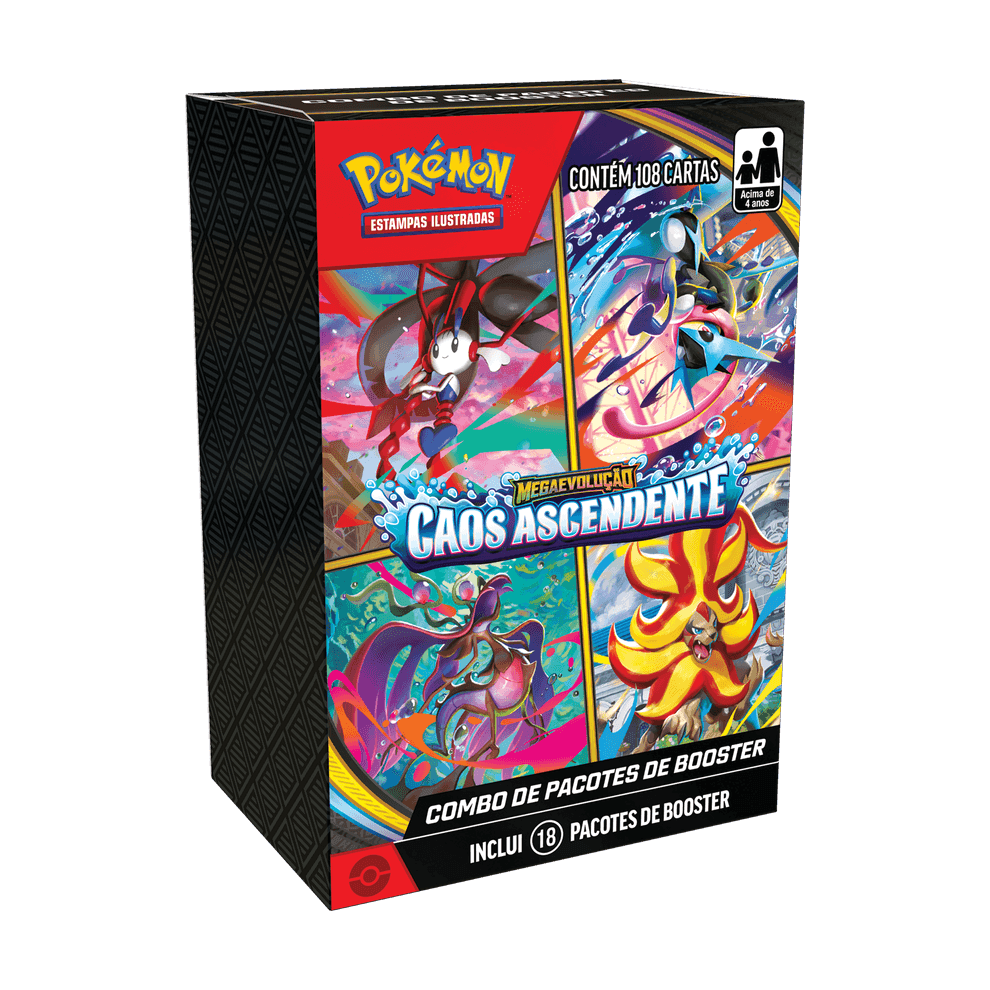 Combo de Booster Pokémon ME04 Caos Ascendente