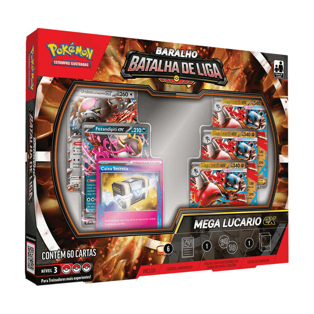Deck Batalha de Liga Pokémon Mega Lucario ex