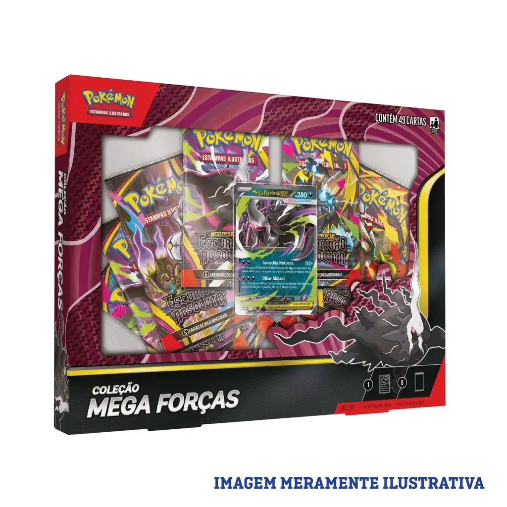 (PT-BR) Box Coleção Mega Forças - Mega Darkrai