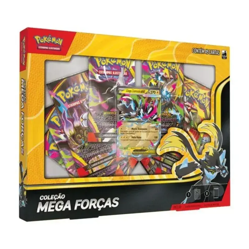 (PT-BR) Box Coleção Mega Forças - Mega Zeraora